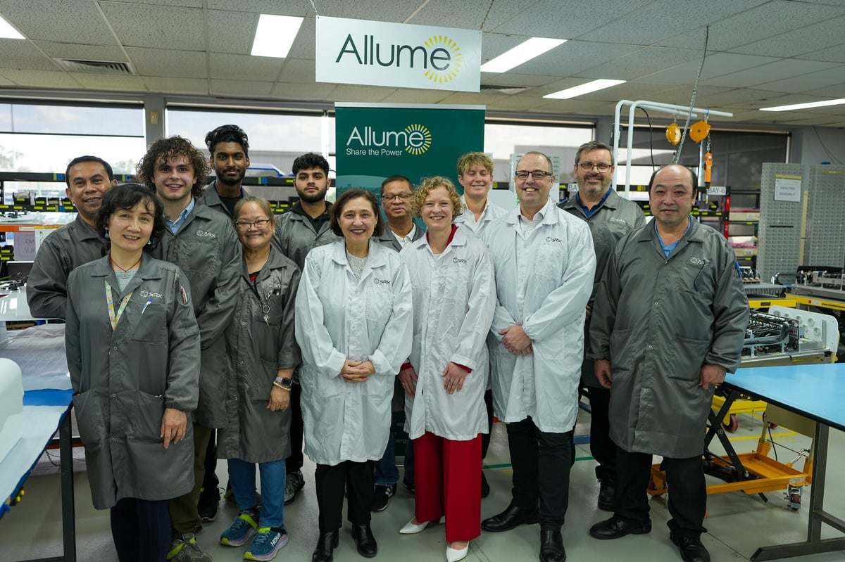 MP D'Ambrosio visits SRX Allume