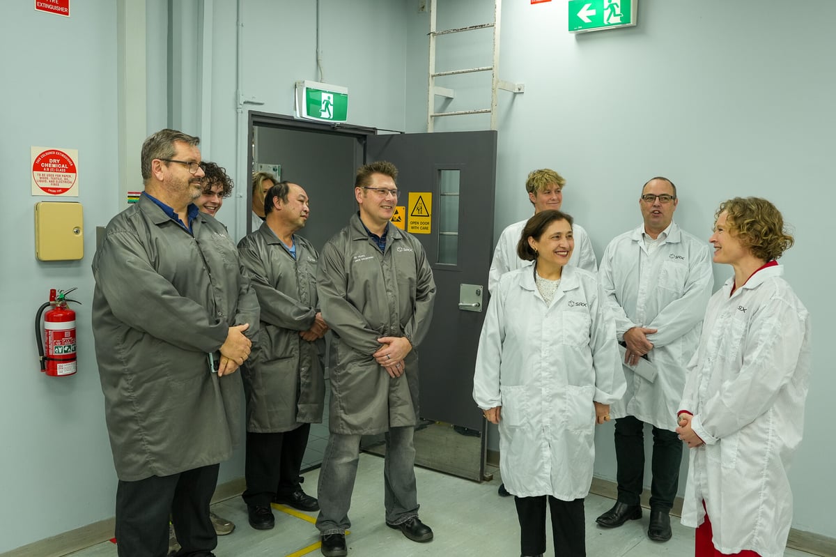 MP D'Ambrosio visits SRX Allume